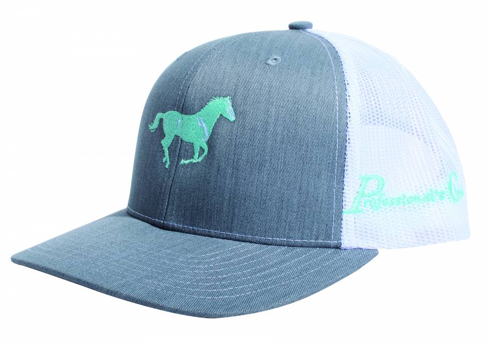 Cap with horse logo