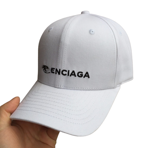 White cap with Enciaga logo