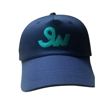 Blue cap with 9w logo